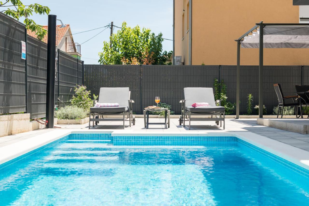 شقة New, Private Heated Swimming Pool, Free Parking, Trogir Centar المظهر الخارجي الصورة