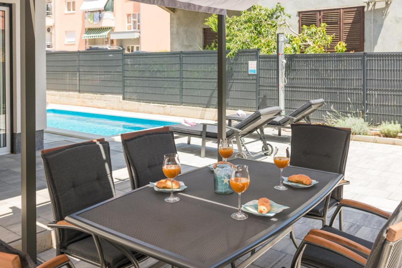 شقة New, Private Heated Swimming Pool, Free Parking, Trogir Centar المظهر الخارجي الصورة